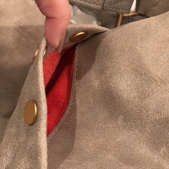 HAMMITT KEN SHOULDER/CROSSBODY BAG in Pewter EUC - Picture 5 of 16